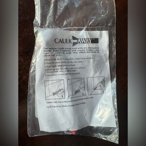 NEW Caulk-Away Caulk Removal Tool – Apollo Exports Red Plastic Scraper